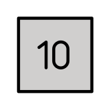 Tuş: 10 - OpenMoji
