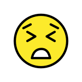 Kararlı yüz - OpenMoji