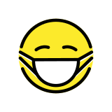 Maskeli yüz - OpenMoji