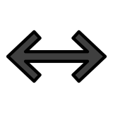 Sol ve sağ ok - OpenMoji