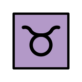 Boğa burcu - OpenMoji
