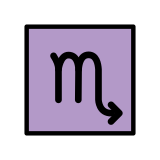 Akrep burcu - OpenMoji