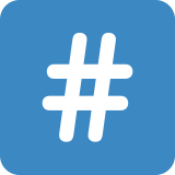 Tuş: # - Twitter / X
