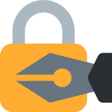 Kilit ve kalem - Twitter / X