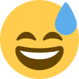 Soğuk terli ağzı açık gülümseme - Twitter / X