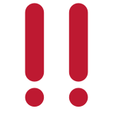 Çift ünlem - Twitter / X