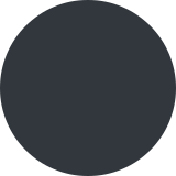 Siyah daire - Twitter / X