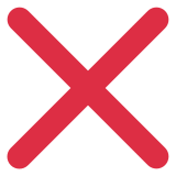 Çarpı işareti - Twitter / X