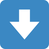 Aşağı ok - Twitter / X