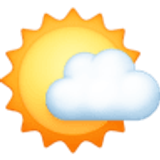 Bulutun arkasındaki güneş - Facebook