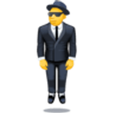 Havalanan takım elbiseli adam - Facebook