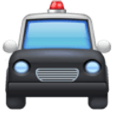 Yaklaşan polis arabası - Facebook