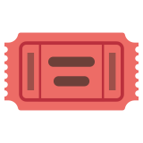 Giriş bileti - Noto Color Emoji