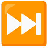 Sonraki parça düğmesi - Noto Color Emoji