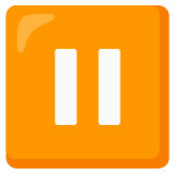 Duraklatma düğmesi - Noto Color Emoji