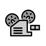 Film projektörü - OpenMoji