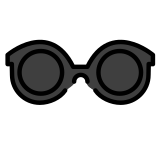 Güneş gözlüğü - OpenMoji