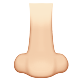 burun: açık cilt tonu