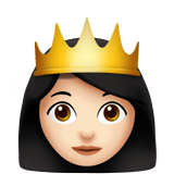 prenses: açık cilt tonu