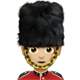 muhafız: orta açık cilt tonu