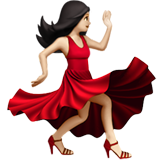 dans eden kadın: açık cilt tonu