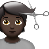 saç kesimi: koyu cilt tonu