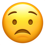 Endişeli emoji
