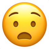 Kederli acılı emoji