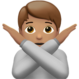 hayır hareketi: orta cilt tonu