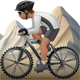 dağ bisikletçisi: orta cilt tonu