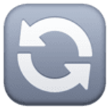 Saat yönünün tersinde dönen oklar - Facebook