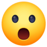 Ağzı açık yüz - Facebook