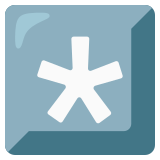 Tuş: * - Noto Color Emoji