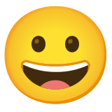 Sırıtan yüz - Noto Color Emoji