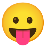 Dil dışarıda - Noto Color Emoji