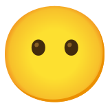 Ağzı olmayan yüz - Noto Color Emoji