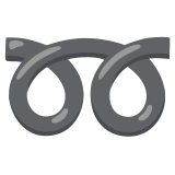 Çift kıvrık döngü - Noto Color Emoji