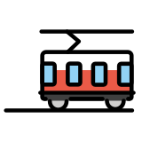Tramvay vagonu - OpenMoji