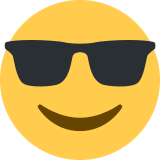 Güneş gözlüklü gülümseme - Twitter / X