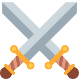 Çapraz kılıçlar - Twitter / X