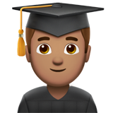 erkek öğrenci: orta cilt tonu