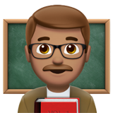 erkek öğretmen: orta cilt tonu