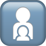 Aile: kadın, kız çocuğu Smiley