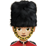 kadın muhafız: orta açık cilt tonu