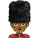 kadın muhafız: orta koyu cilt tonu