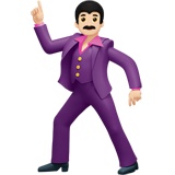 dans eden adam: açık cilt tonu