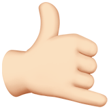 beni ara işareti: açık cilt tonu