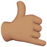 beni ara işareti: orta cilt tonu