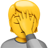 Adam kafasına dokunur