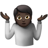 omuz silkme: koyu cilt tonu